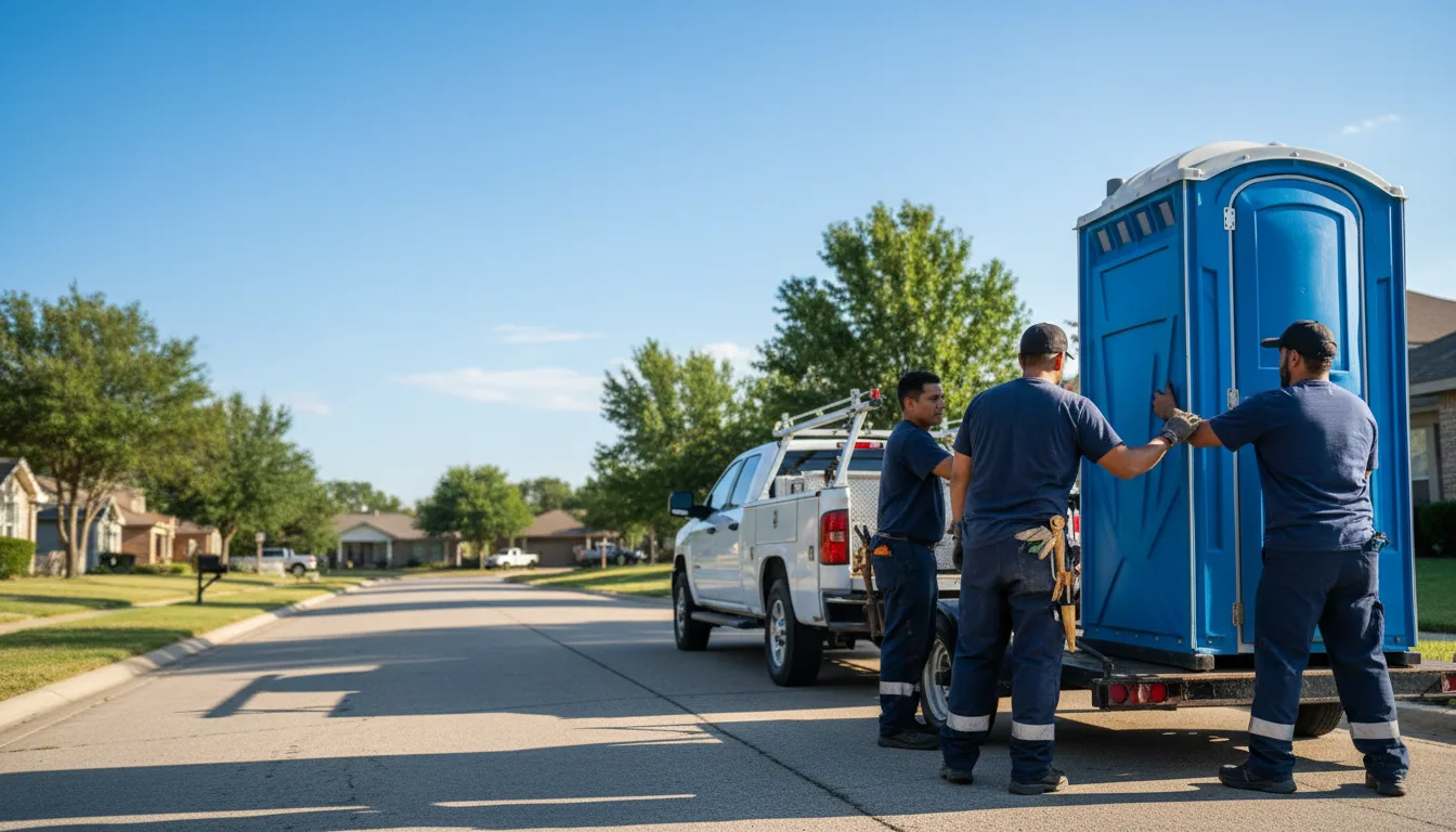 Portable Toilet Rental in Elmaton, TX near me